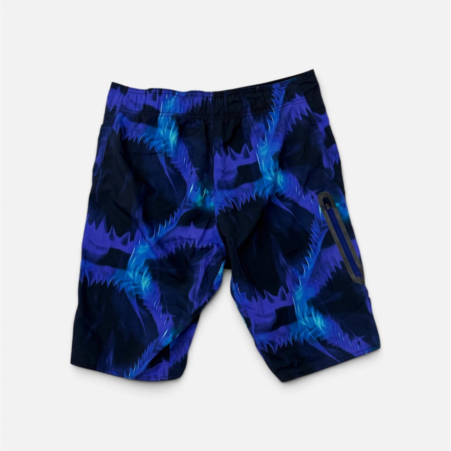 Adidas Ανδρική Μαγιό Βερμούδα με Μπλε Graphic Print – M